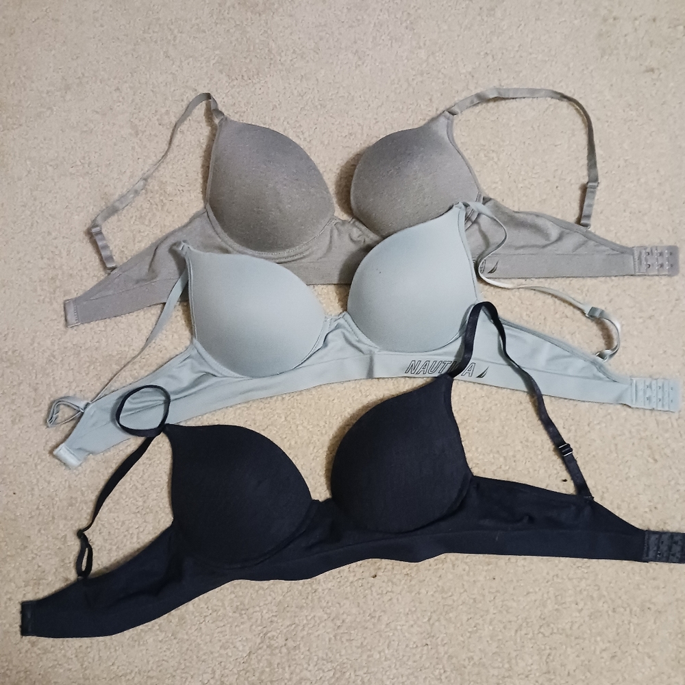 3 Pack Nautica Bras